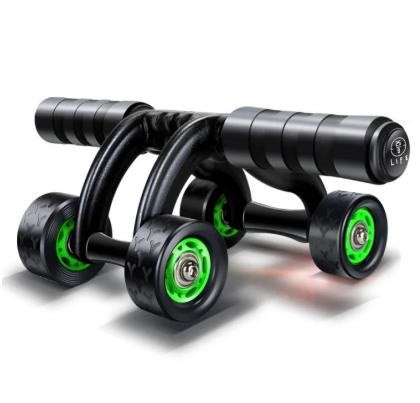 4 Wheel Ab Roller for Core Strength and Abdominal Workout