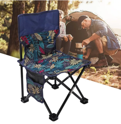 Portable Folding Camping Chair for Outdoor, Travel, Fishing and Home - Image 2