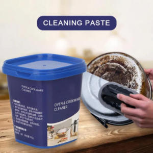 Household Stainless Steel Cleaning Paste for Oven, Cookware, and Pot Bottom Cleaning