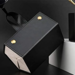 Foldable PU Leather Travel Sunglasses Organizer Case