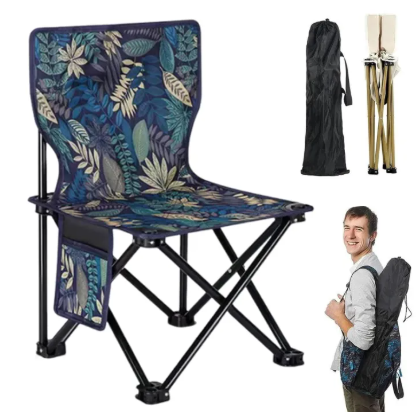 Portable Folding Camping Chair for Outdoor, Travel, Fishing and Home - Image 4