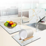 Absorbent & Foldable Dish Drying Mat