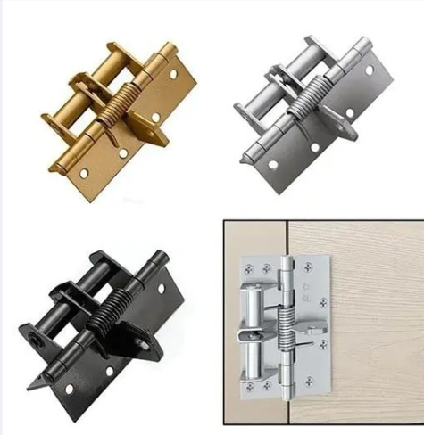 3-in-1 Automatic Self-Closing Spring Door Hinge | Adjustable Door Closer Hinge