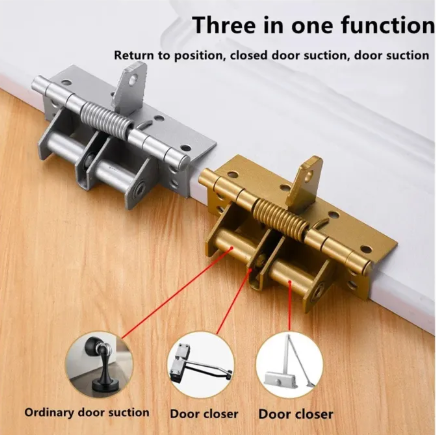 3-in-1 Automatic Self-Closing Spring Hinge - Image 2