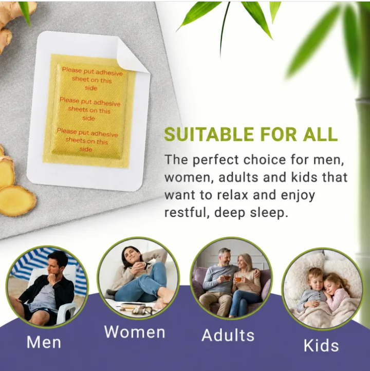 Kinoki Natural Detox Foot Patch 10 Pcs | Herbal Foot Patch for Cleansing & Relaxation - Image 3