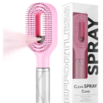 WeelBeel 2-in-1 Water Spray Hair Brush | Detangling & Anti-Frizz Spray Comb