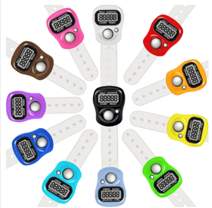 Digital Finger Tally Counter with LED Light | Electronic Hand Counting Machine - Image 4