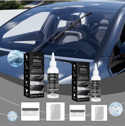 EELHOE Windshield Glass Repair Fluid 30ml | Car Windshield Crack & Chip Repair Solution - Image 3