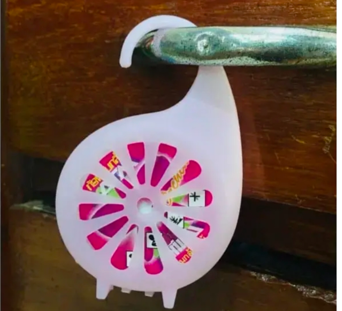 Toilet Air Freshener with Plastic Holder - Image 3