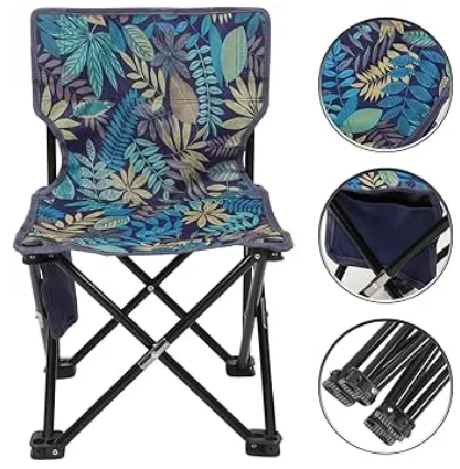 Portable Folding Camping Chair for Outdoor, Travel, Fishing and Home - Image 5