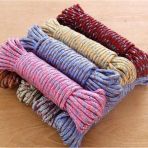 Portable Nylon Clothesline Rope for Travel and Laundry