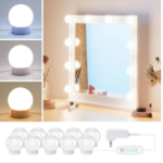 Hollywood Style LED Vanity Mirror Lights with 10 Dimmable Bulbs